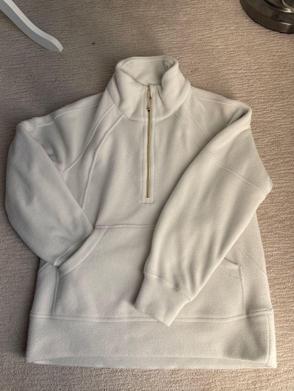 Lululemon Scuba Tumbled Fleece Funnel-Neck Half Zip